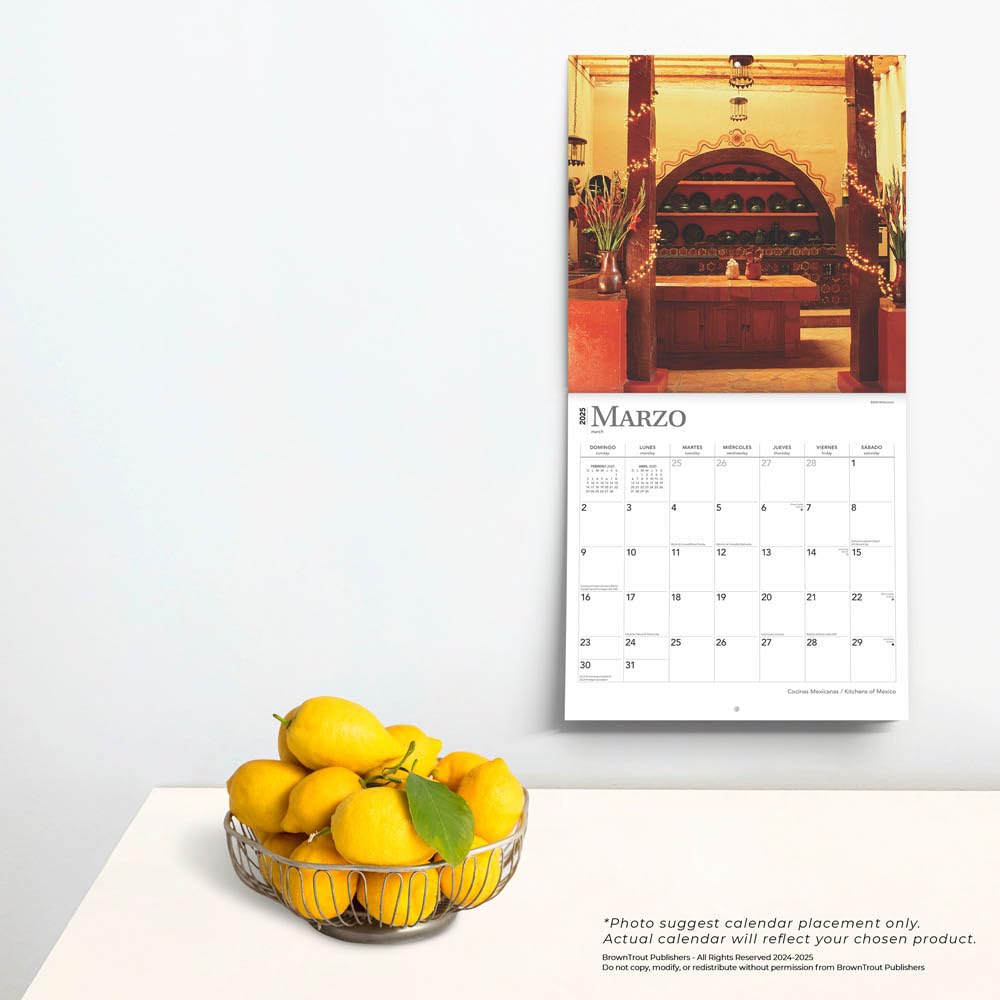 12 x 24 Inch Monthly Square Wall Calendar X708
