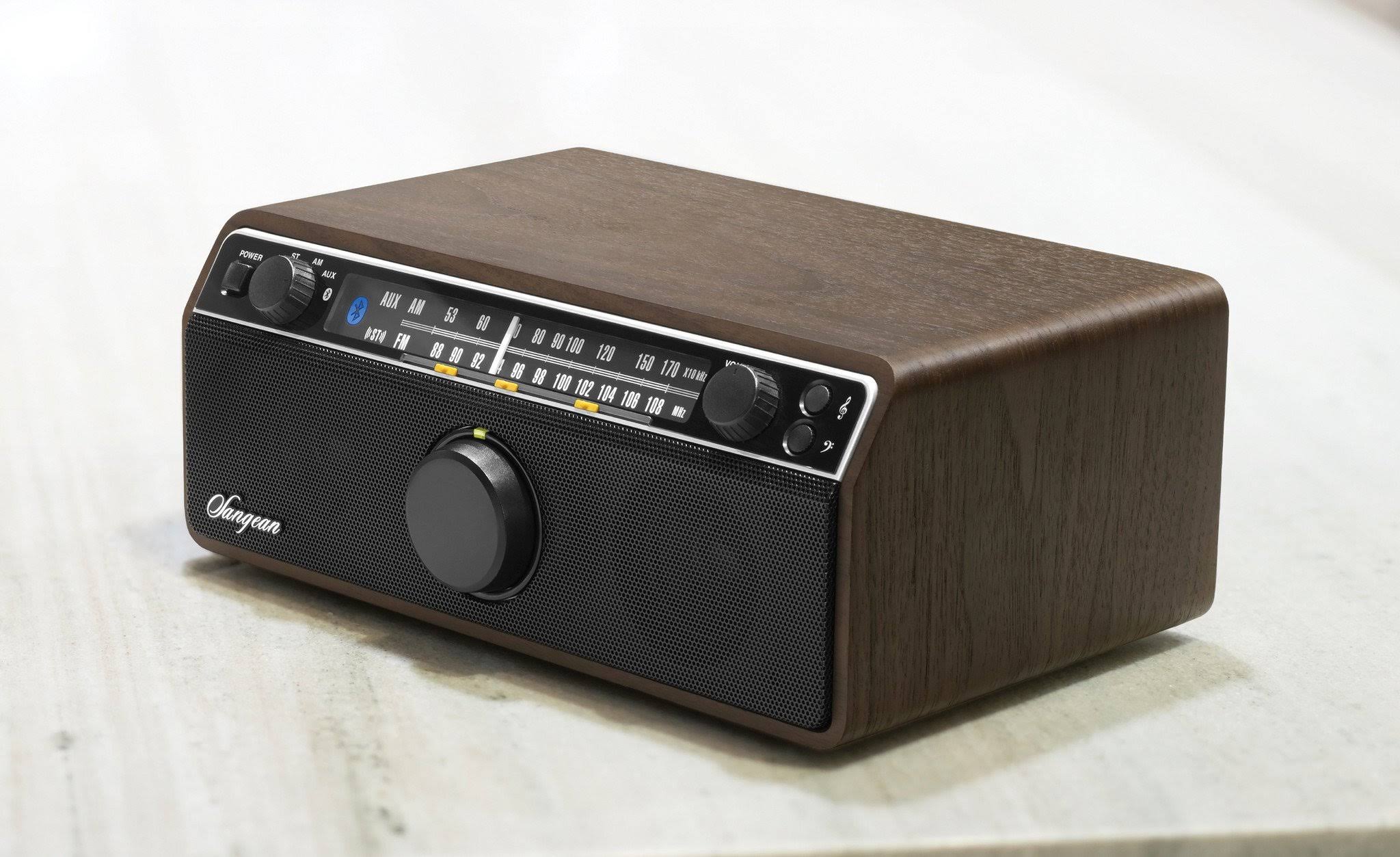 Analog Wooden Cabinet Receiver Z787074