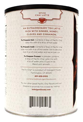 Chai Latte Instant Powdered Mix, 3 Pound Canister (Pack of 6) O787