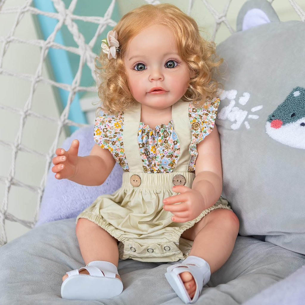 22 Inch Realistic Silicone Baby Doll S6164
