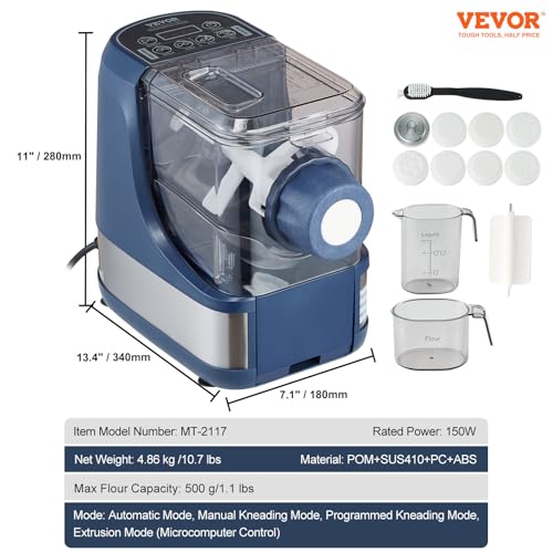 150W Automatic Pasta Maker with 8 Pasta Shapes Q67355