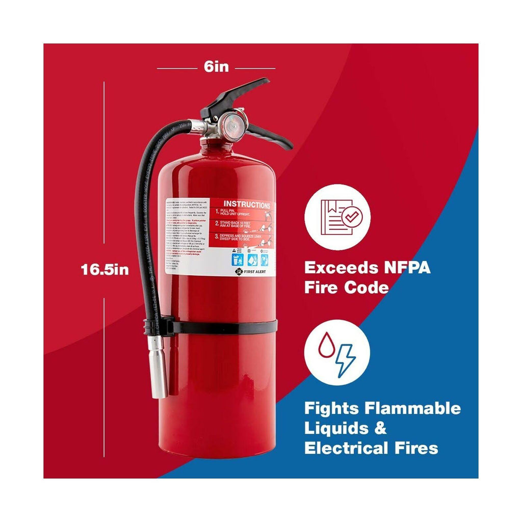 Commercial Fire Extinguisher, Red N454495