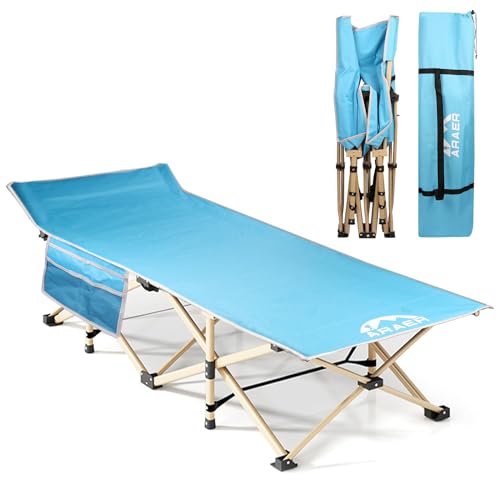 Portable Folding Camping Cot with Carry Bag B562440