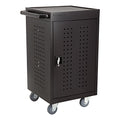 Black Mobile Charging Station for 30 Devices I29301
