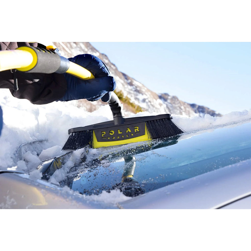 Snow Broom and Scraper Black/Yellow V171912