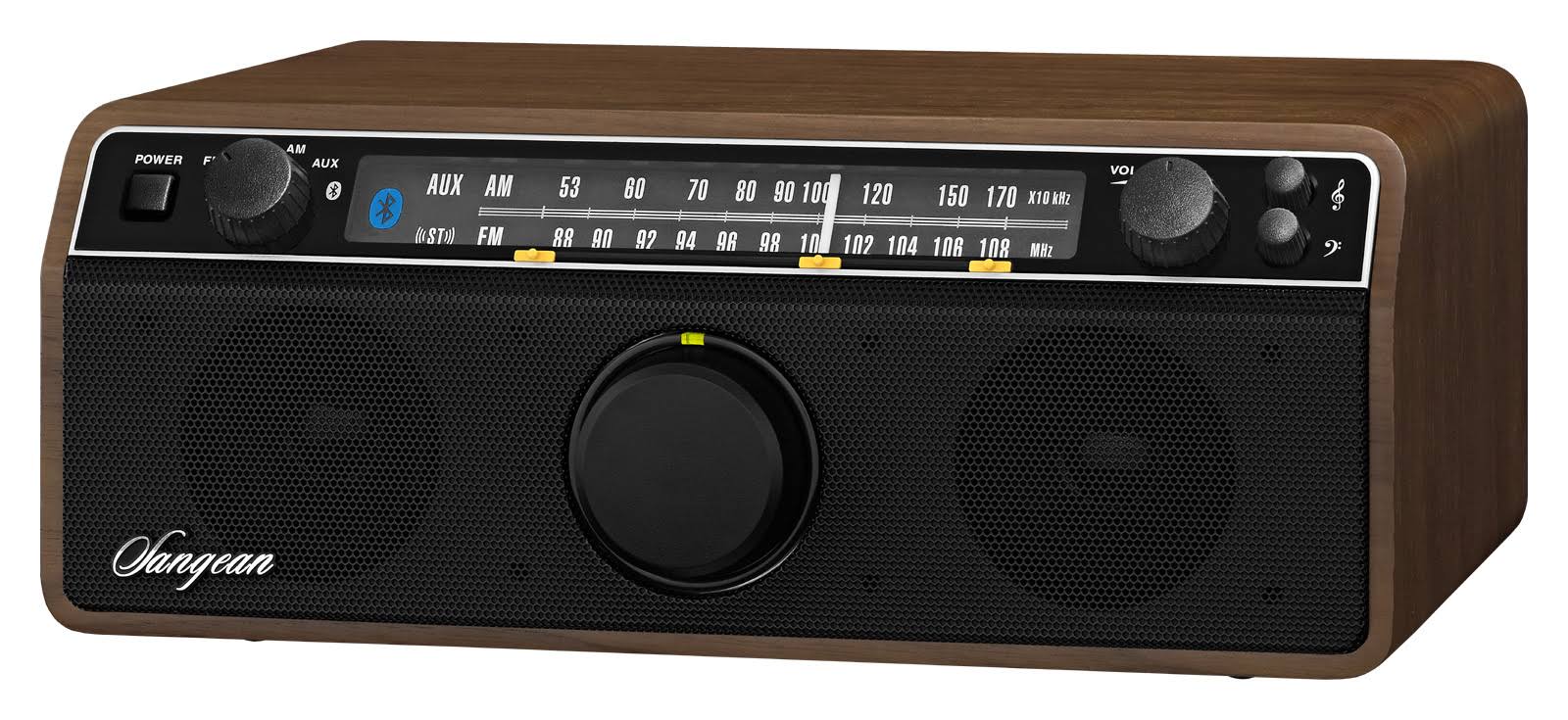 Analog Wooden Cabinet Receiver Z787074