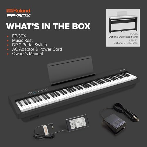 Black 88-Note Digital Piano Z528894