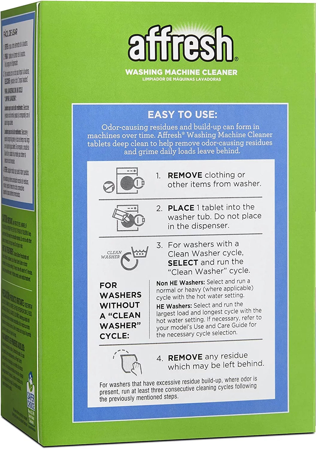 Washing Machine Cleaner, 6 Tablets C6050