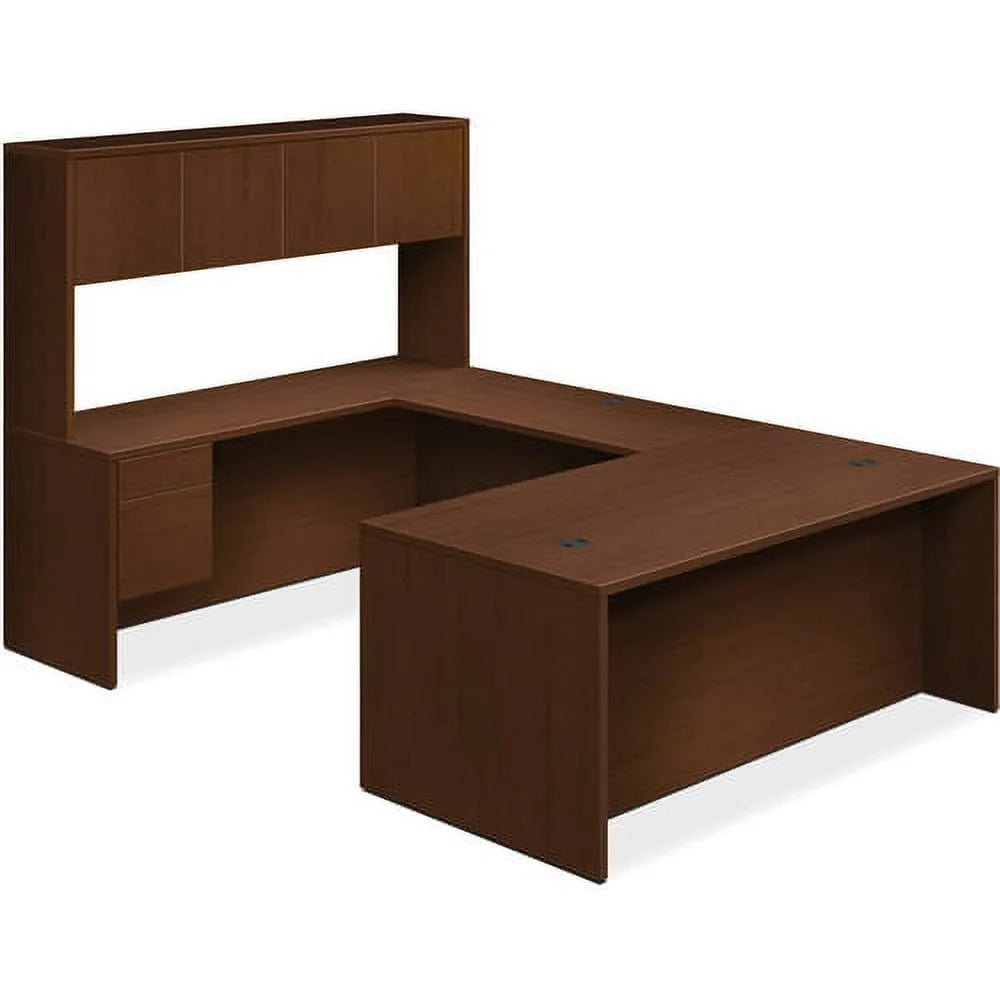 Mocha Laminate 2-Drawer 48" x 24" Work Surface Z666560