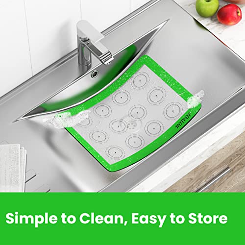 Silicone Baking Mats 0.75mm Non-Stick Silicone Sheet (2 HALF SIZE) A68237