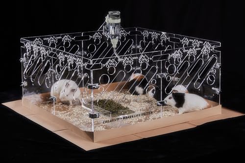 Acrylic Guinea Pig Cage 4x2ft Small Animal Cage E583801