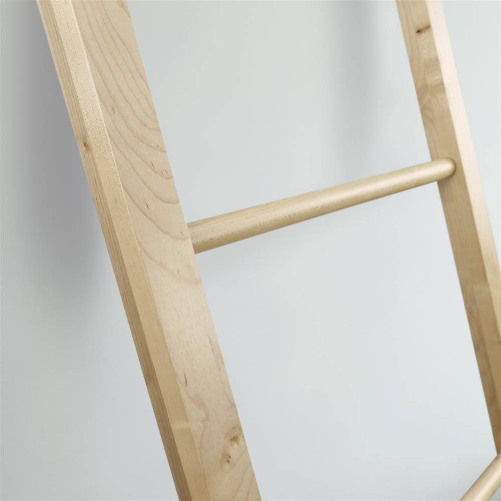 Solid American Maple Decorative Ladder G2972