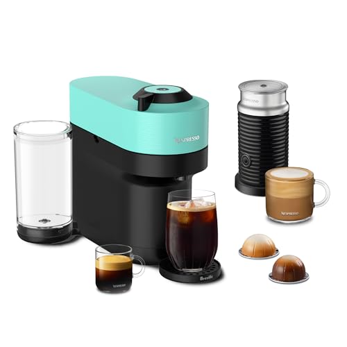Red Nespresso Machine with Milk Frother G86852