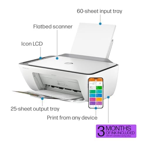 Wireless All-in-One Color Inkjet Printer Scanner Copier T41608