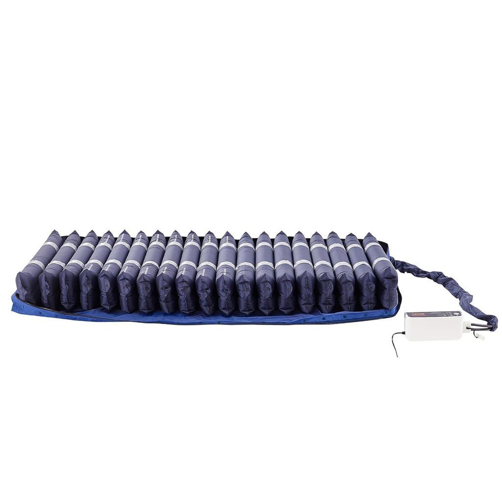 Alternating Air Pressure Mattress, Dual-Layer Pad for Hospital Beds, 450LBS Loading with Electric Quiet Pump X168690