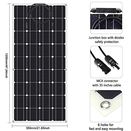 300w Bendable Flexible Solar Module with 30A Solar Controller I151