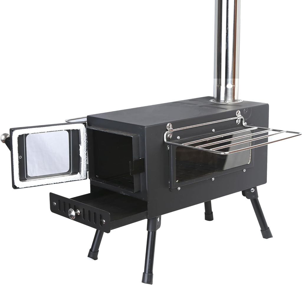 Large Side Window Wood Burning Stove (XL) L10489