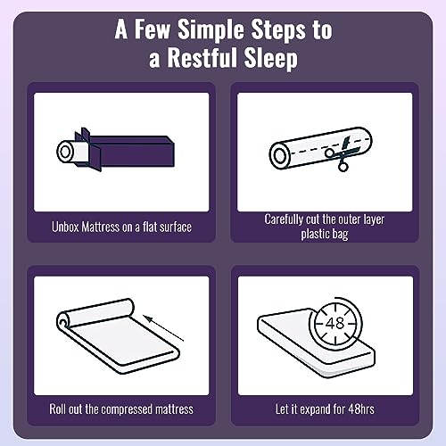 Queen 8 inch Memory Foam Mattress G53424