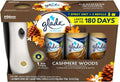 Cashmere Woods Air Freshener Holder with 3 Refills K578