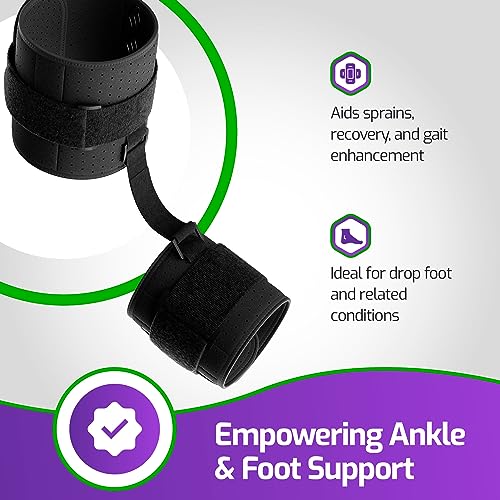 Adjustable Drop Foot Brace AFO Ankle Foot Orthosis T464411