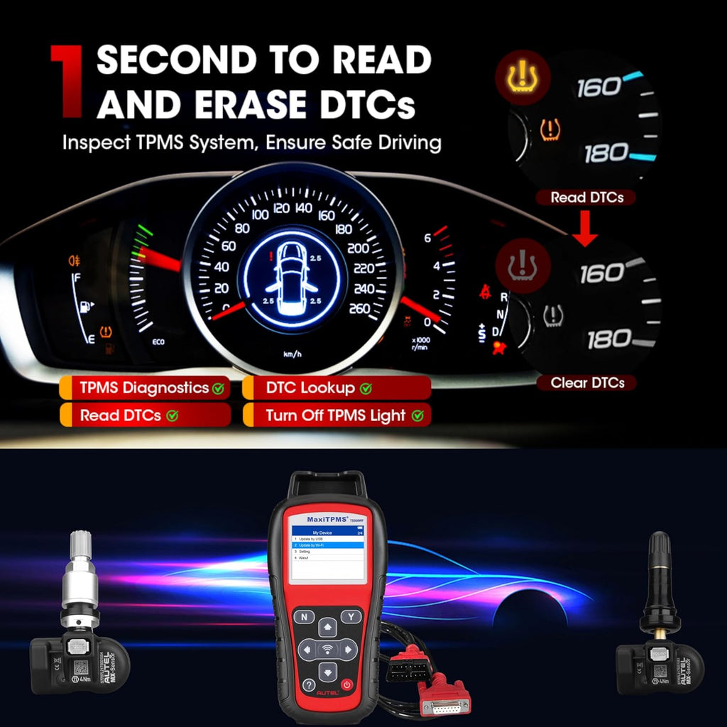 4 pcs Duel Frequency Rubber MX Sensor TPMS Diagnostic Tool B681850