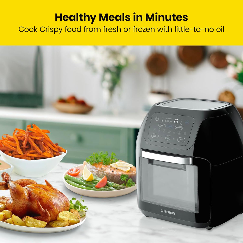 10L Air Fryer with Rotisserie and Dehydrator Q6330