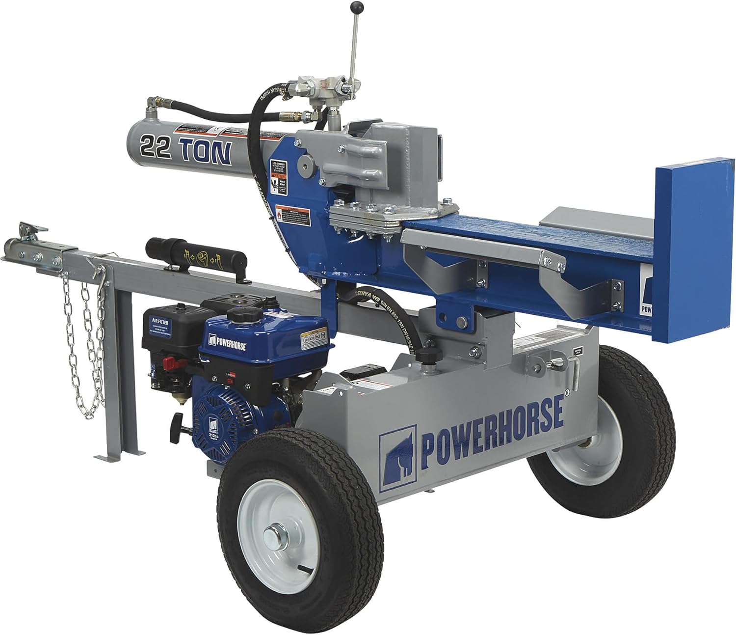 22 Ton 212cc Log Splitter V11152