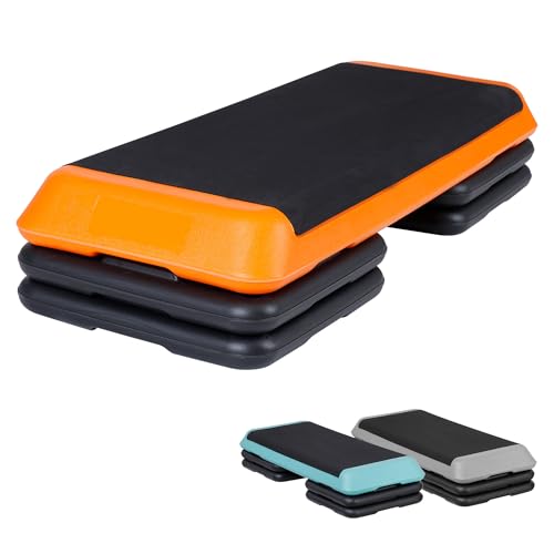 Adjustable Aerobic Stepper with 4 Risers W8435