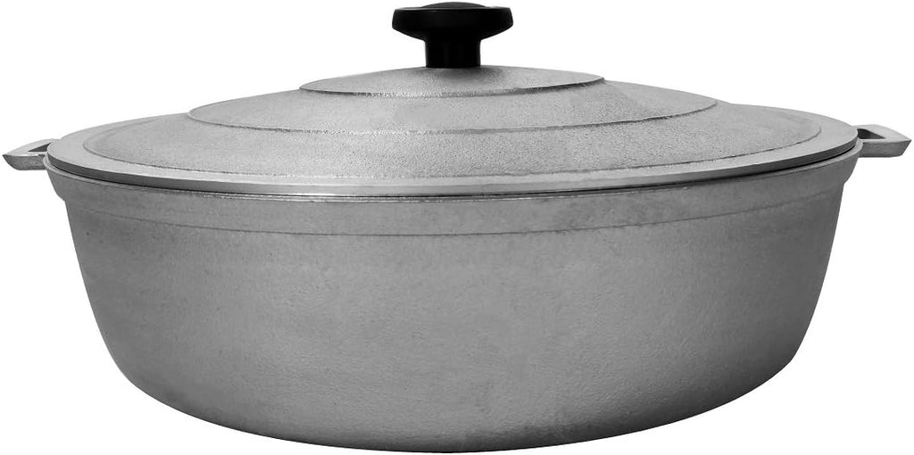Aluminum Caldero Dutch Oven 5 QT Silver P51680
