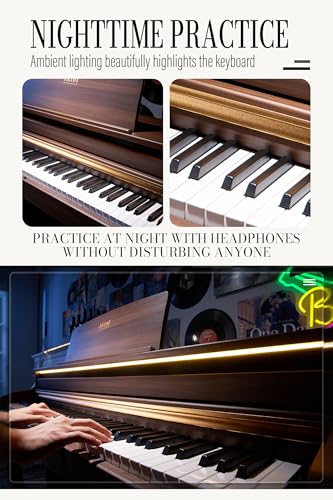 88-Key Weighted Digital Piano Keyboard with Triple Pedal A788696