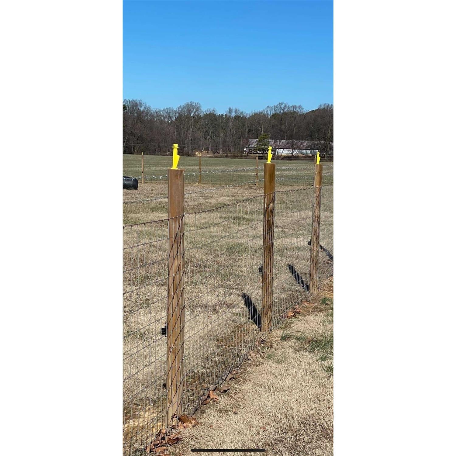 3-3/4-in x 8-ft Pressure Treated Pine Fence Post A179