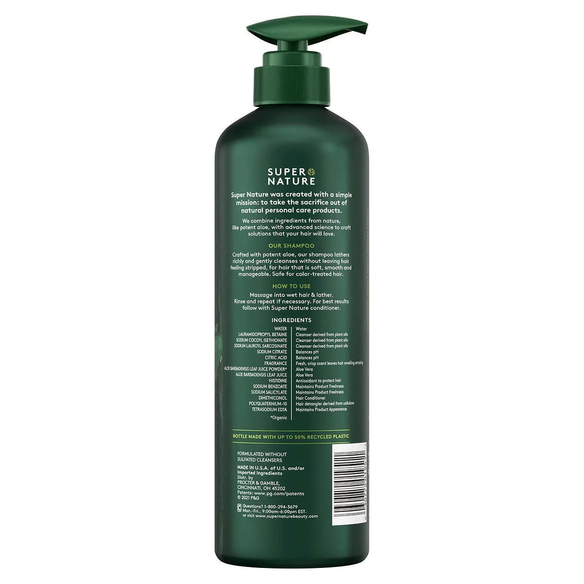 30 fl oz Aloe Moisturizing Shampoo and Conditioner G7429