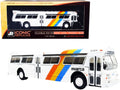 White 1/87 Diecast Bus Model T878