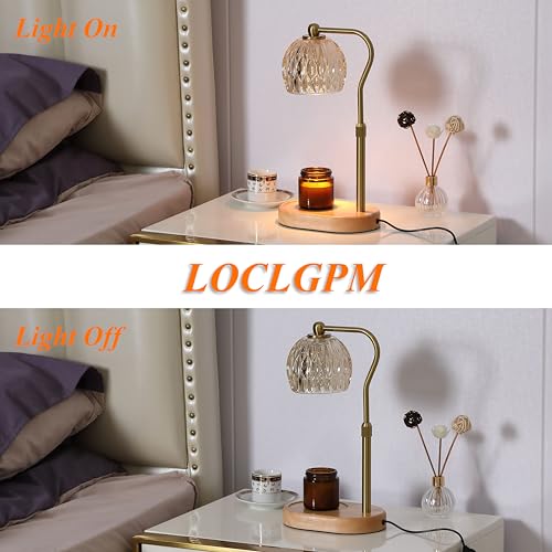 White Candle Warmer Lamp with 2 Bulbs E64881