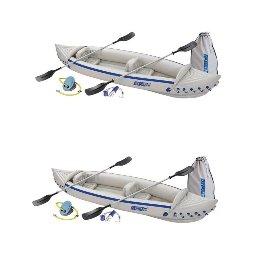 2 Person Inflatable Sport Kayak with Paddles B705
