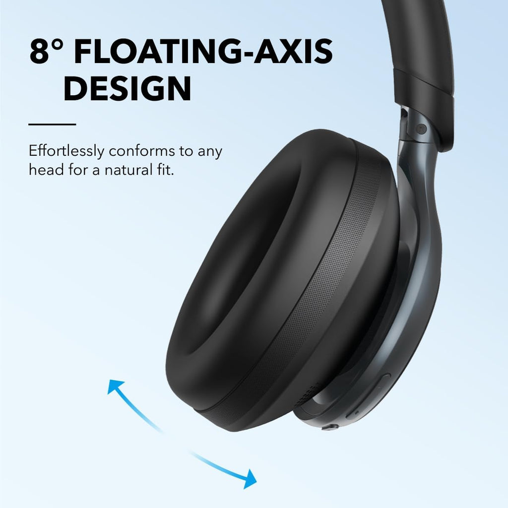 Active Noise Cancelling Headphones with Case, 40H ANC Playtime B948121