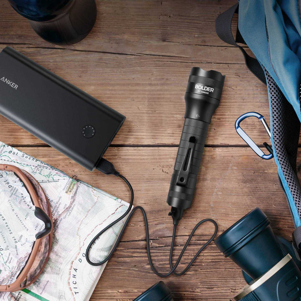 Rechargeable LED Flashlight 400 Lumens Z112