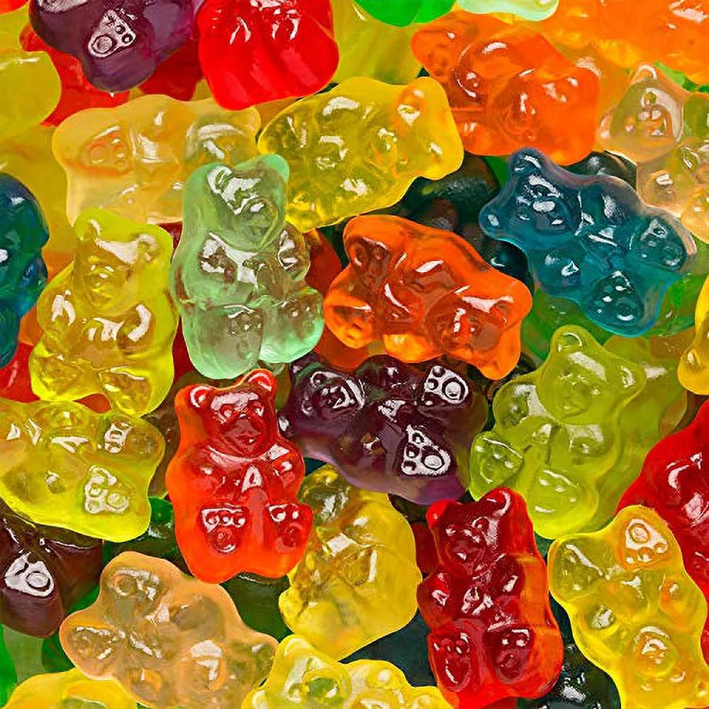 12 Flavor Gummi Bears, 5 Pound Bag O3710