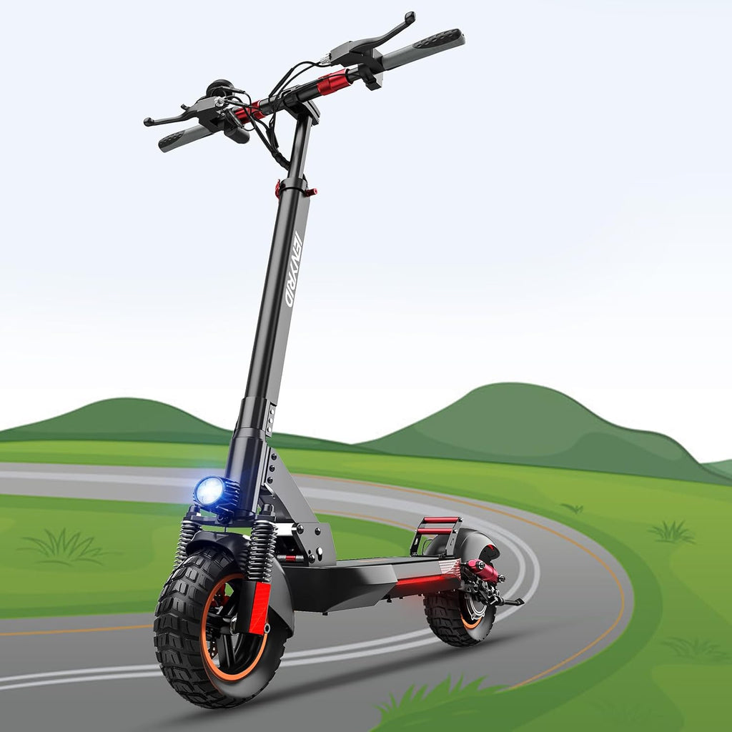 Electric Scooter with Seat, 10 inch Air Tire, 600W Motor, 31 Miles Max Range, 28 Mph Top Speed I438840