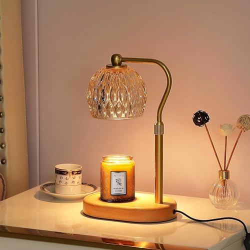White Candle Warmer Lamp with 2 Bulbs E64881