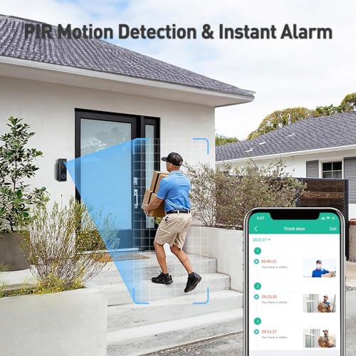 2K Video Doorbell Camera with Chime, Night Vision Y132458
