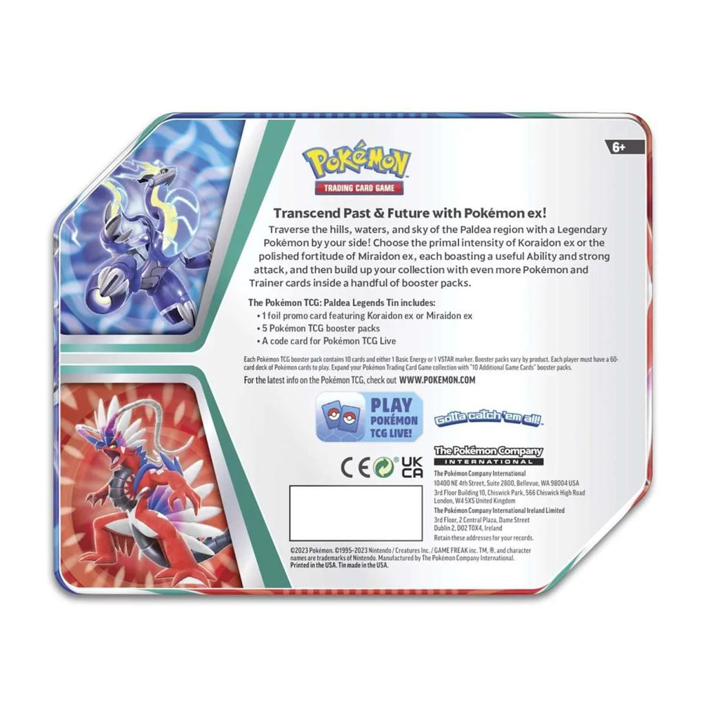 5 Booster Packs Promo Foil Card Tin Y894