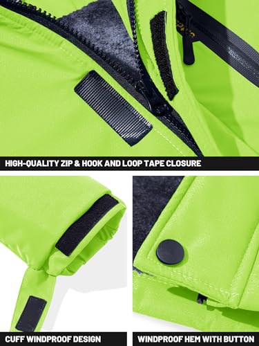 Waterproof Insulated Ski Jacket with Hood Z5808