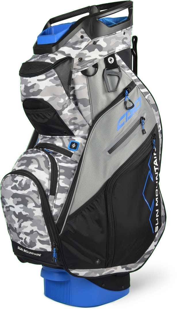 Black Charcoal White Red Cart Bag Z189