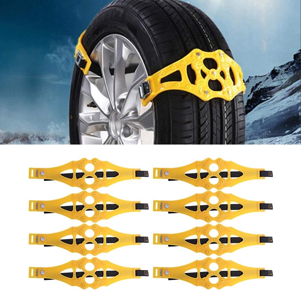 8 Pcs Universal Snow Tire Chain M86513