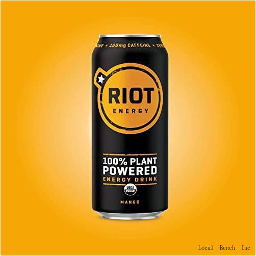 16 Oz Pack Of 12 Plant Powered Energy Drink C43838