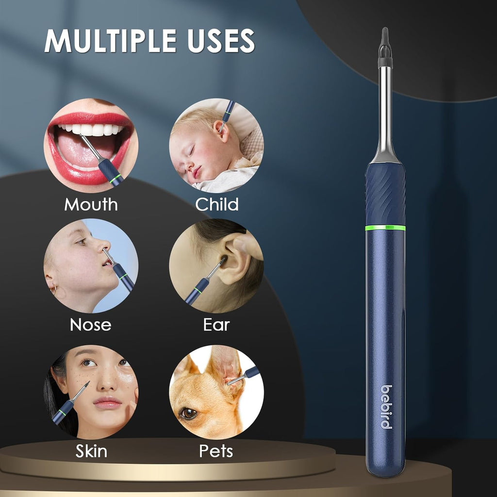 Ear Wax Removal Tool Camera with 10 Megapixels, 12 Ear Spoons, 2 Modes A846751