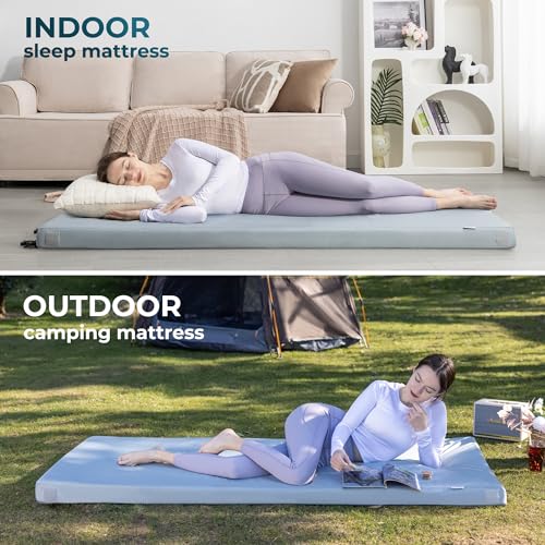 Memory Foam Camping Sleeping Pad with Travel Bag Z63484