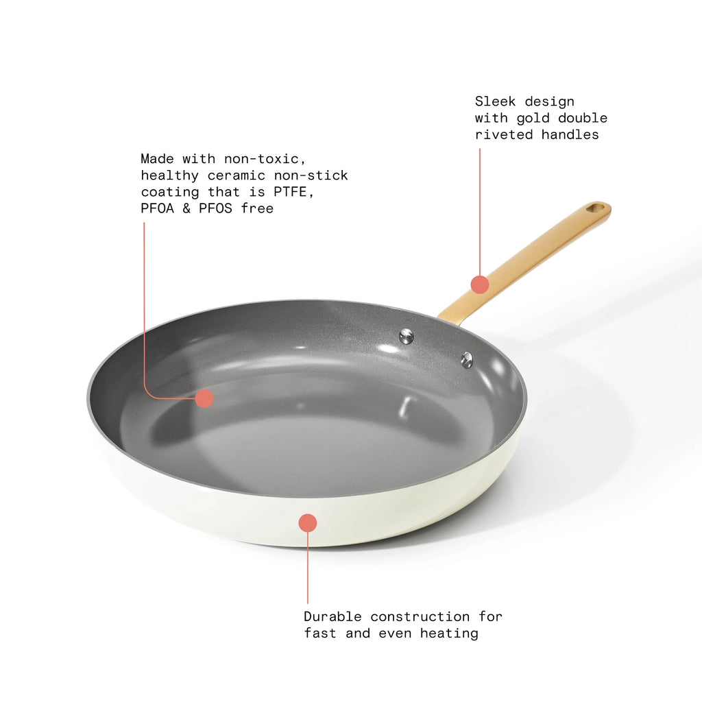 12 inch Ceramic Non-Stick Fry Pan U5629