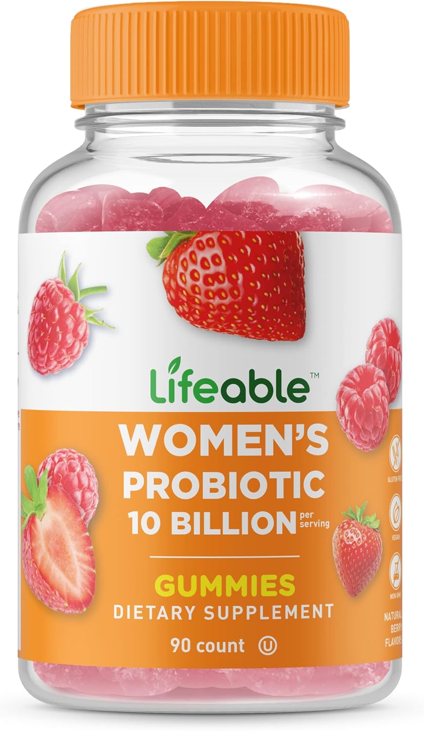 90 Gummies Probiotic Gummy Supplement E153